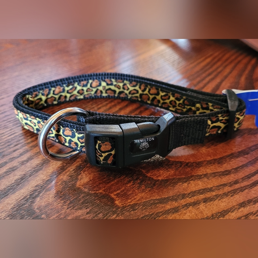 2 /$15  New Hamilton Dog Collar Adjustable Sm to Med  12" to 18"